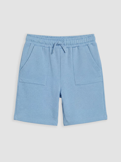 LCW Kids Beli Lastikli ve Bağcıklı Erkek Çocuk Şort