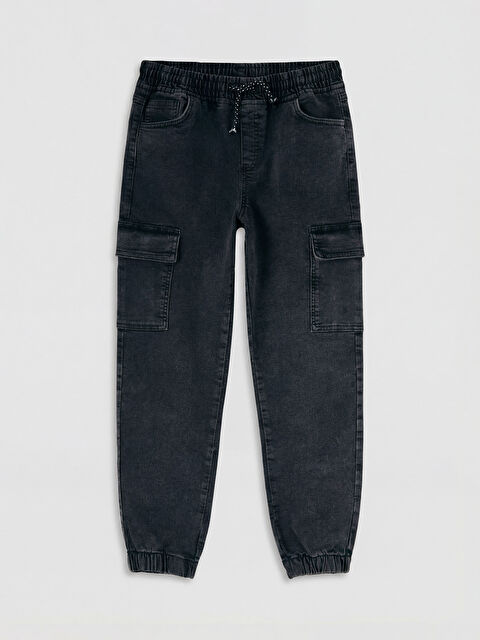 LCW Kids Erkek Çocuk Kargo Jean Pantolon