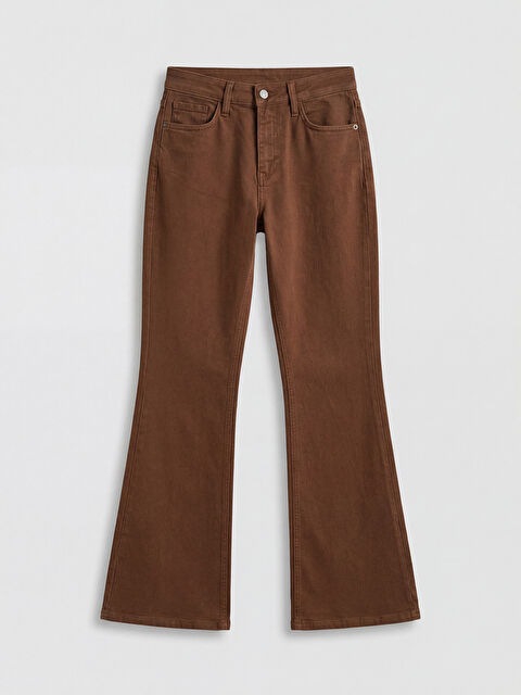 LCW Jeans Flare Kadın Jean Pantolon - S6E887Z8-D6L