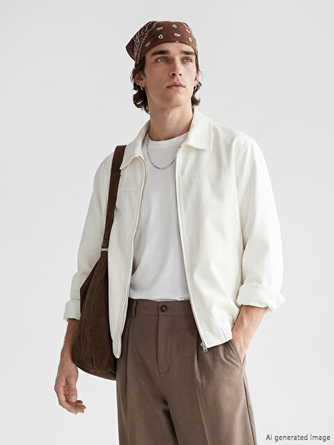 XSIDE Rahat Kalıp Gömlek Yaka Erkek Mont - S6E892Z8-FEW