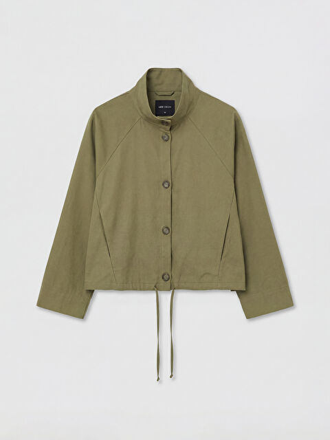 LCW Vision Dik Yaka Oversize Kadın Ceket