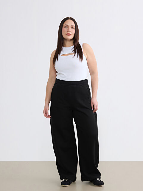 Soulife Beli Lastikli Kadın Eşofman Altı - S6A906Z8-CVL