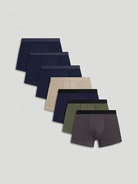 LC WAIKIKI Pamuklu Esnek Erkek 7'li Boxer