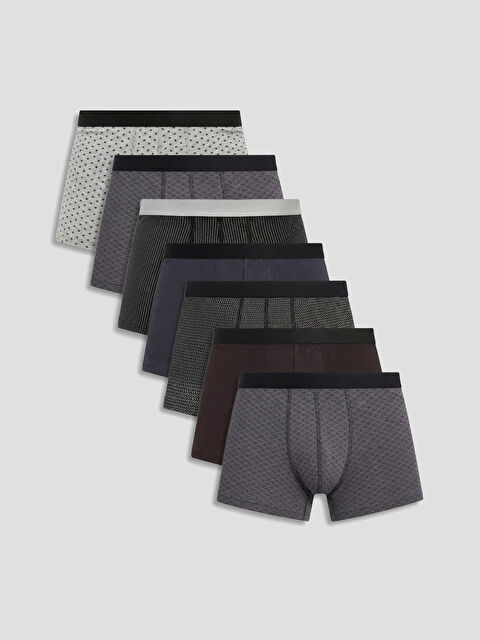 LC WAIKIKI Pamuklu Esnek Erkek Boxer 7'li