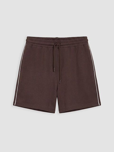 LCW Comfort Şeritli Soft Touch Kadın Şort