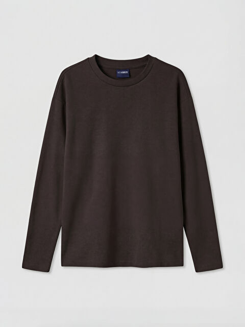 LCW Kids Bisiklet Yaka Kız Çocuk Soft Touch Tişört - S6E921Z4-JR3