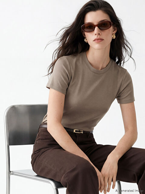 LCW Comfort Soft Touch Kadın Tişört