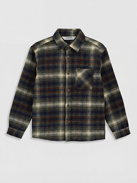 LCW Kids Ekose Erkek Çocuk Oduncu Gömlek - S6B950Z4-LMU