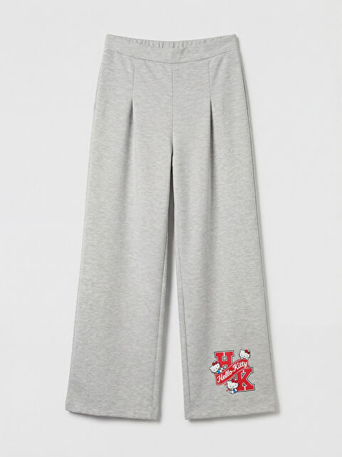 LCW Kids Hello Kitty Baskılı Soft Touch Kız Çocuk Eşofman Altı