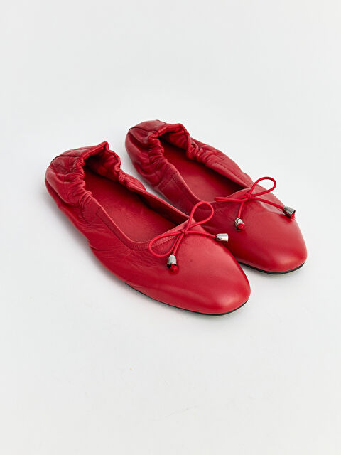 LCW STEPS Hakiki Deri Kadın Babet