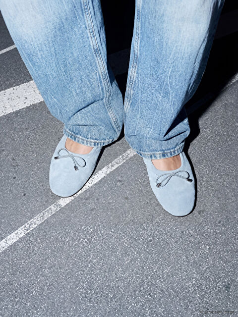 LCW STEPS Süet Kadın Babet