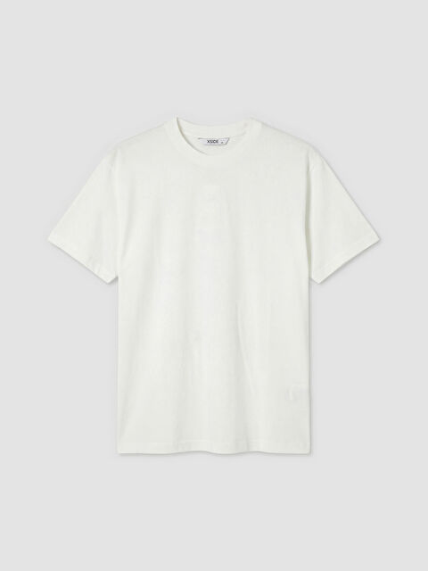 XSIDE Bisiklet Yaka Penye Erkek Tişört