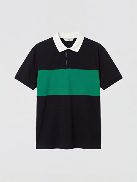 XSIDE Relax Fit Renk Bloklu Erkek Tişört