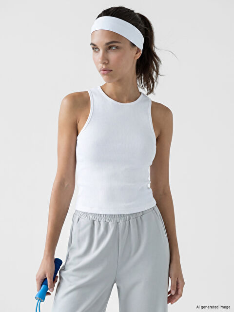 KOOR SPORT Bisiklet Yaka Kadın Sporcu Atleti