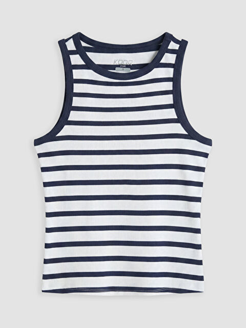 KOOR SPORT Çizgili Kadın Sporcu Atleti