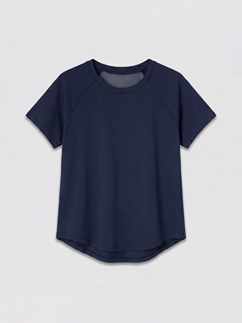 KOOR SPORT Bisiklet Yaka Kadın Spor Tişört