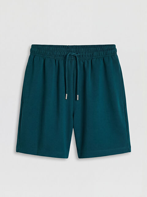 KOOR SPORT Beli Lastikli Kadın Spor Şort