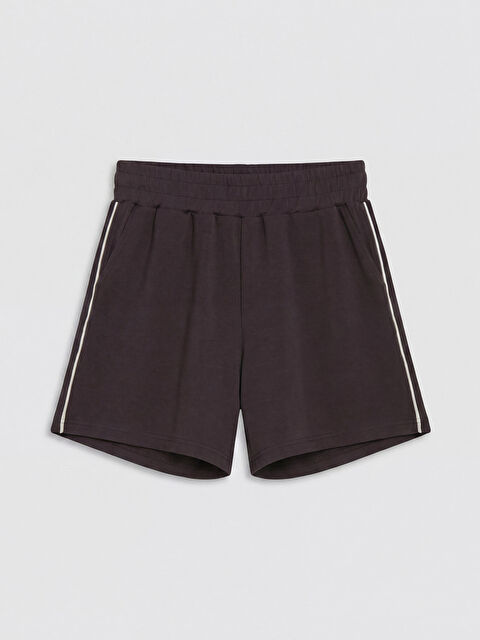 KOOR SPORT Beli Lastikli Soft Touch Kadın Spor Şort