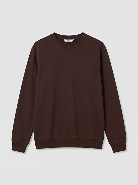 XSIDE Bisiklet Yaka Erkek Sweatshirt - S6E991Z8-J0V