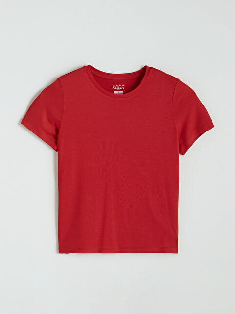 KOOR SPORT Modal Karışımlı Kadın Spor Tişört