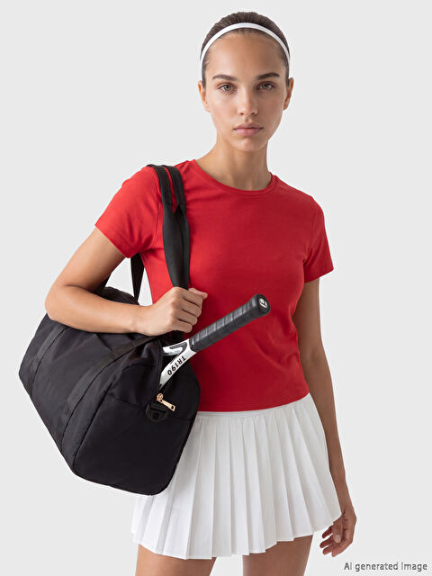 KOOR SPORT Modal Karışımlı Kadın Spor Tişört