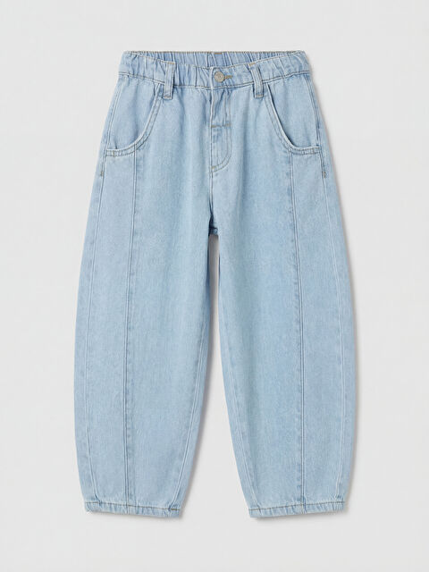 LCW Kids Barrel Fit Erkek Çocuk Jean Pantolon - S6P073Z1-311