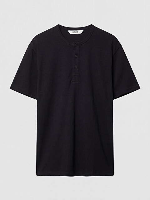 XSIDE Dar Fit Bisiklet Yaka Erkek Tişört