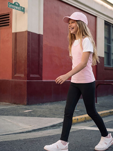 LCW Kids Kız Çocuk Fitilli Tayt