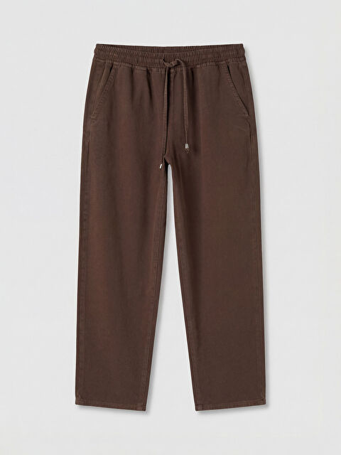 LCW Jeans Beli Lastikli Balloon Fit Kadın Jean Pantolon