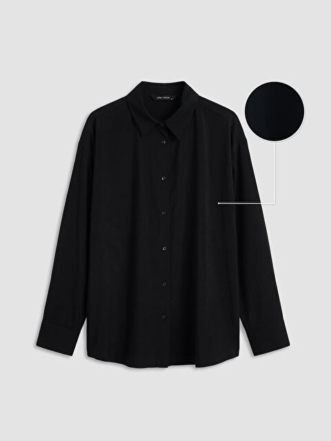 LCW Vision Oversize Kadın Gömlek - S6P267Z8-CVL