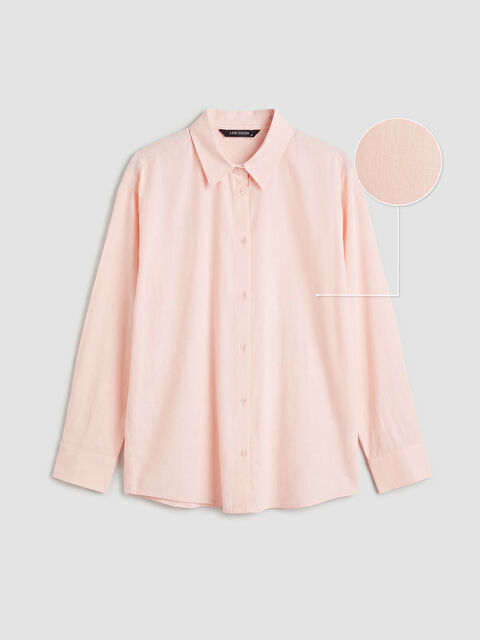 LCW Vision Oversize Kadın Gömlek - S6P268Z8-CUK