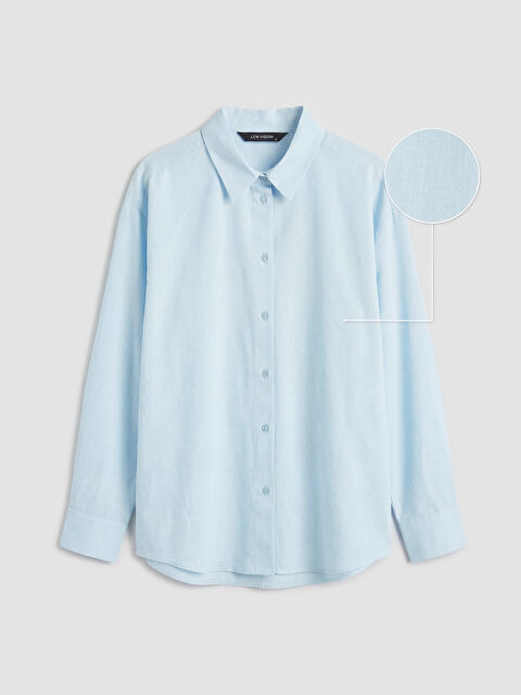 LCW Vision Oversize Kadın Gömlek - S6P268Z8-JM6