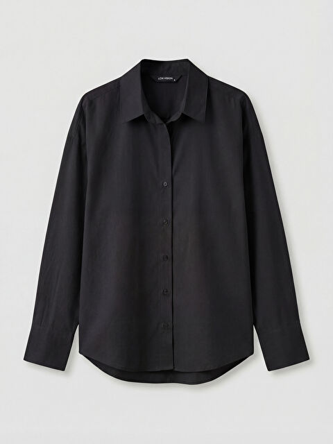 LCW Vision Poplin Kadın Gömlek - S6P270Z8-CVL