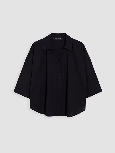 LCW Vision Oversize Poplin Kadın Gömlek