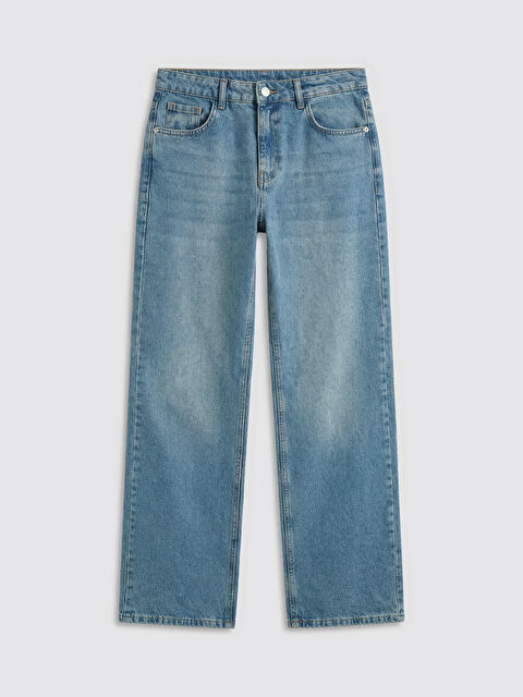 LCW Jeans Straight Fit Kadın Jean Pantolon - S6P312Z8-507