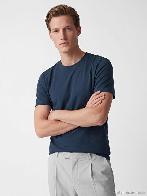 SOUTHBLUE Bisiklet Yaka Erkek Tişört