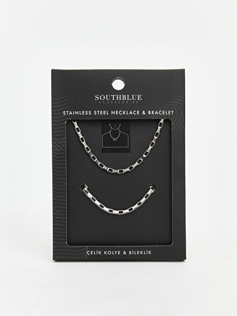LCW ACCESSORIES Erkek Zincir Kolye Seti - S6P392Z8-ZY1