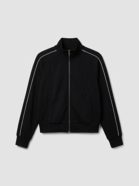 KOOR SPORT Modal Karışımlı Kadın Fermuarlı Sweatshirt - S6P408Z8-CVL