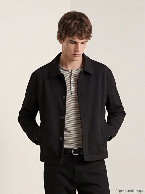 LCW Vision Standart Kalıp Erkek Ceket - S6ON85Z8-CVL