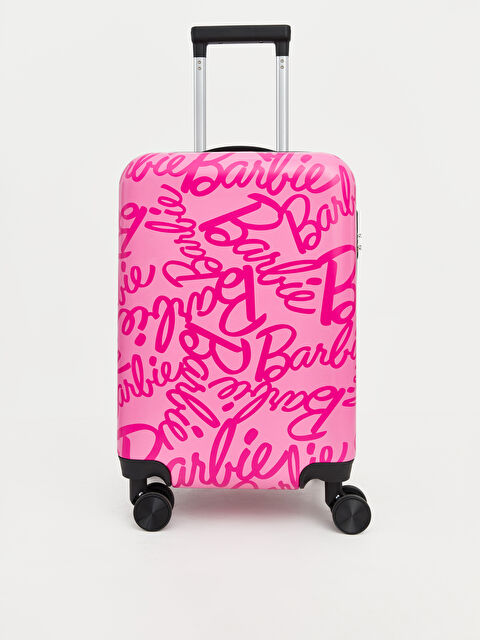 LCW ACCESSORIES Küçük Boy Barbie Baskılı Kadın Valiz