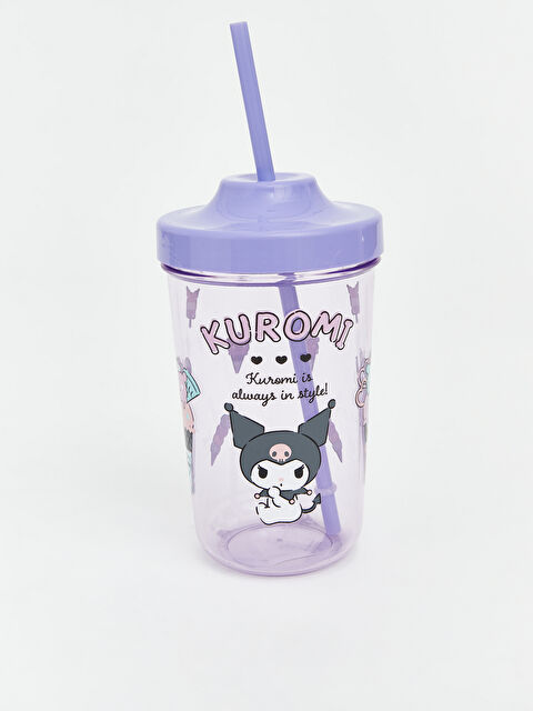 LCW ACCESSORIES Kuromi Baskılı Pipetli Meşrubat Bardağı