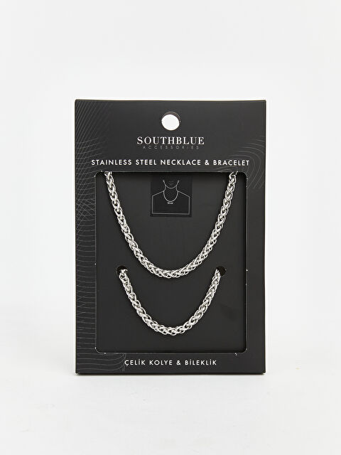 LCW ACCESSORIES Erkek Zincir Kolye Seti 2'li - S6P543Z8-ZY1