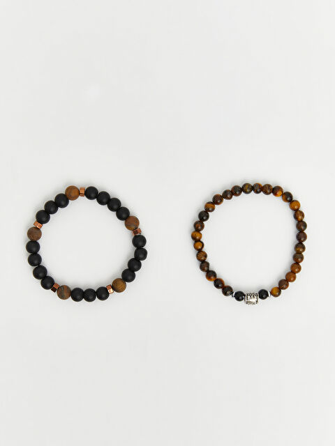 LCW ACCESSORIES Taşlı Erkek Takı Seti 2'li - S6P565Z8-ZRR