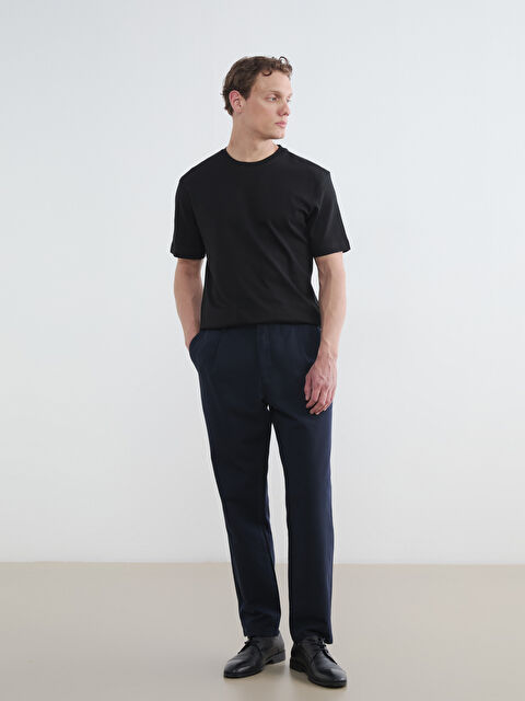 LCW Vision Standart Kalıp Gabardin Erkek Pileli Pantolon