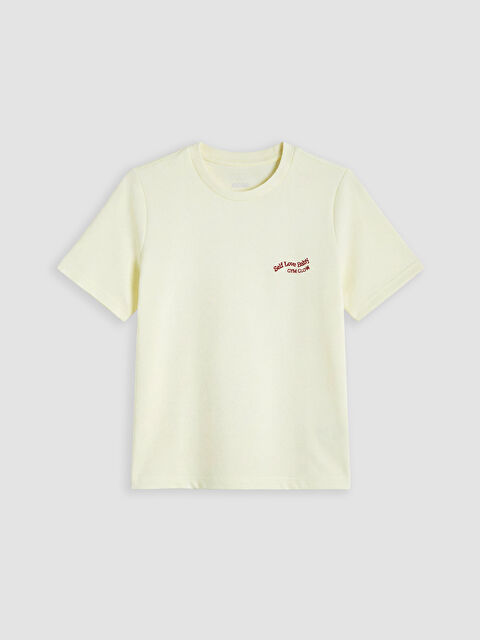 KOOR SPORT Soft Touch Nakışlı Kadın Spor Tişört