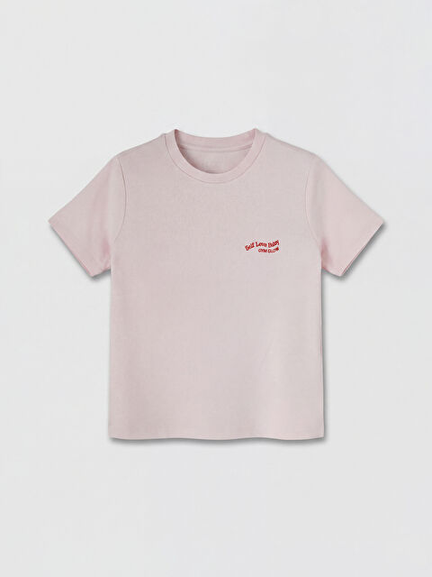 KOOR SPORT Soft Touch Nakışlı Kadın Spor Tişört