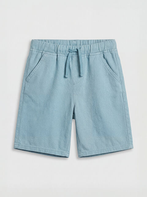 LCW Kids Beli Lastikli Erkek Çocuk Şort