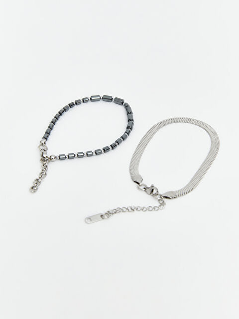 LCW ACCESSORIES Erkek Bileklik Seti 2'li - S6P703Z8-ZY1