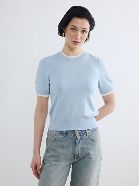 LCW Vision Bisiklet Yaka Kadın Triko Kazak