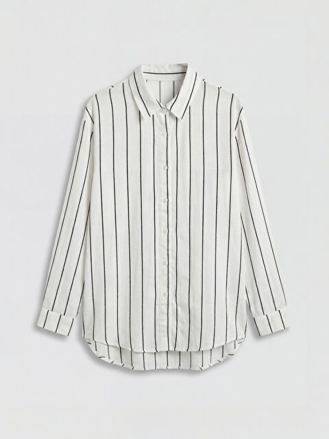 LCW Modest Woman WHITE Shirt Tunic